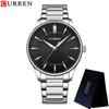 CURREN Sport Men Watch Top Brand Luxury Gold Military Waterproof Male Clock Stainless Steel Quartz Business Man Wristwatch 8430