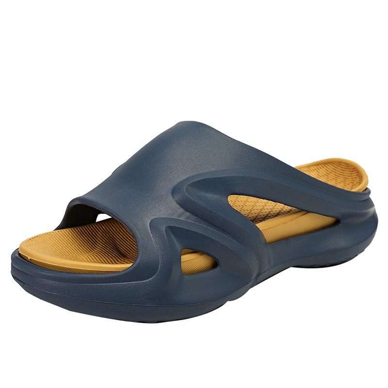 Мужские и женские нескользящие сандалии, летние, для дома и улицы, однотонные, повседневные, модные, дизайнерские тапочки, пляжная обувь