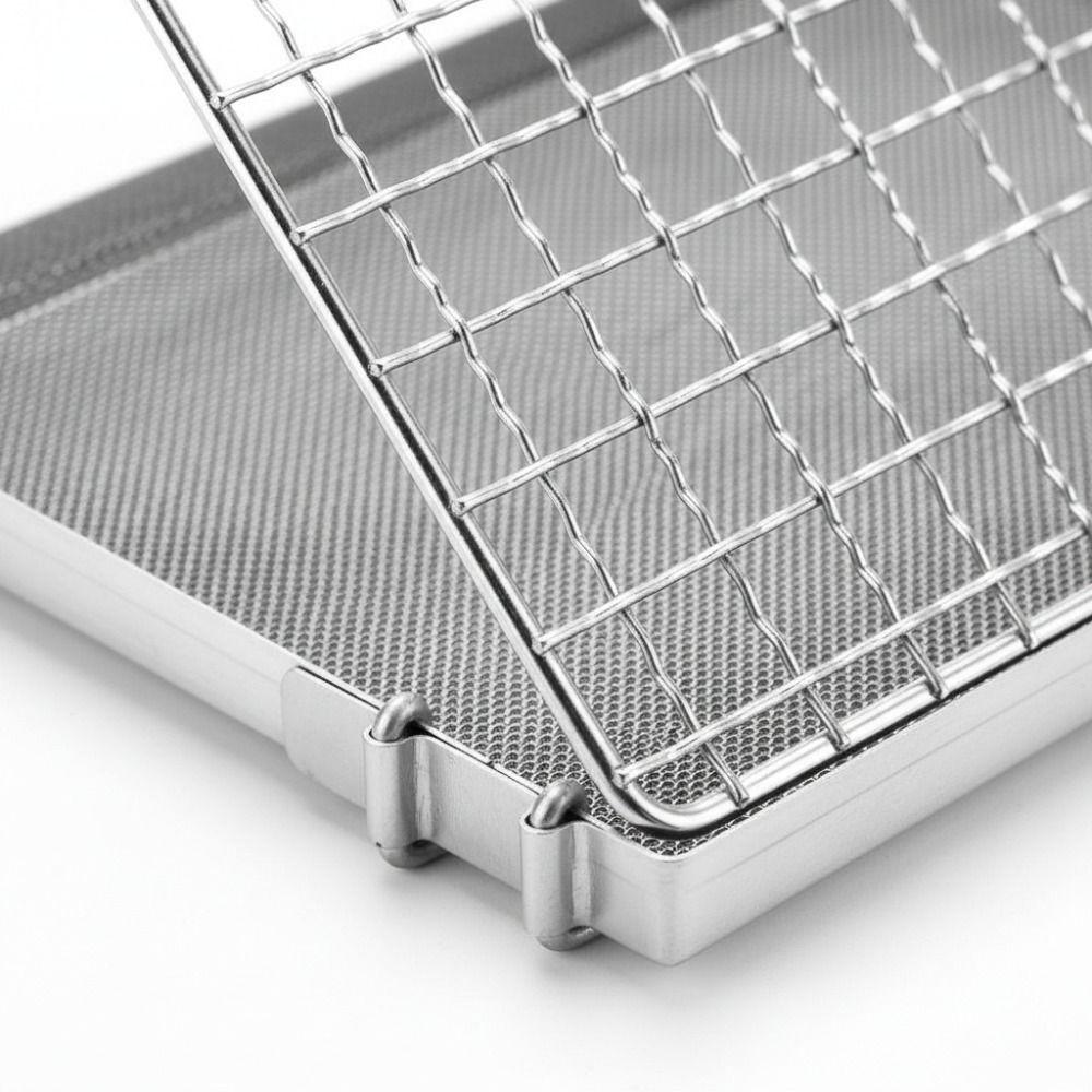 With Handle Toaster Rack Foldable Outdoor Toaster Durable Portable Toaster  Picnic
