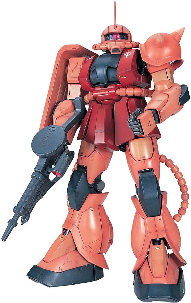 PG Mobile Suit Gundam Zaku 2 Scale Plastic Model MS-06S Char's 1/60 Color-coded