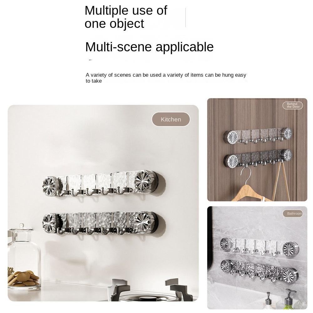 Настенный крючок с присоской, вешалка для полотенец, вешалки для халатов, модный крючок для вакуумной чашки