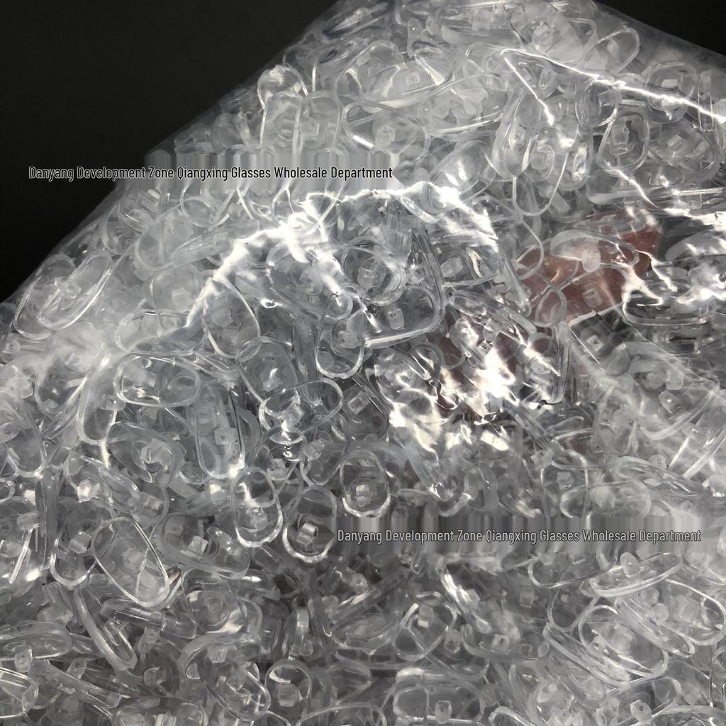 Полностью пластиковые овальные силиконовые носоупоры для оптических магазинов (одноразовый)