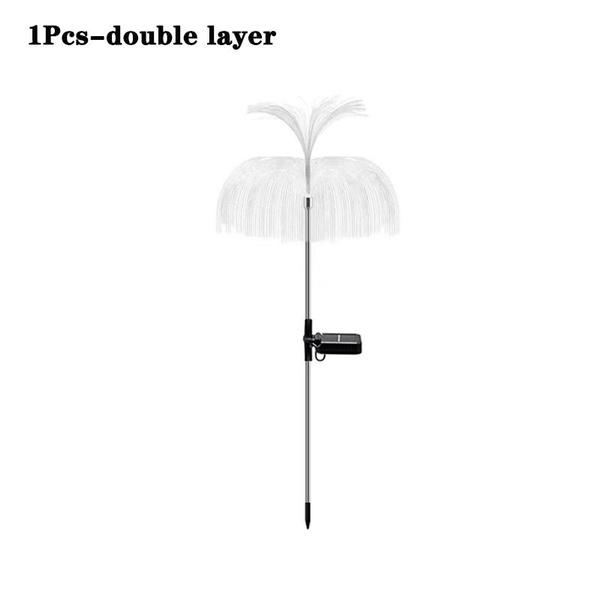 Солнечные светодиодные фонари в виде медуз, уличный садовый декор, светильник для газона, 7 смен цвета, водонепроницаемый патио, двор, декор для дорожки, солнечные цветы, лампа