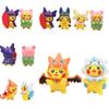 Adorable Pikachu Costume Figures Set For Desk And Car Decor