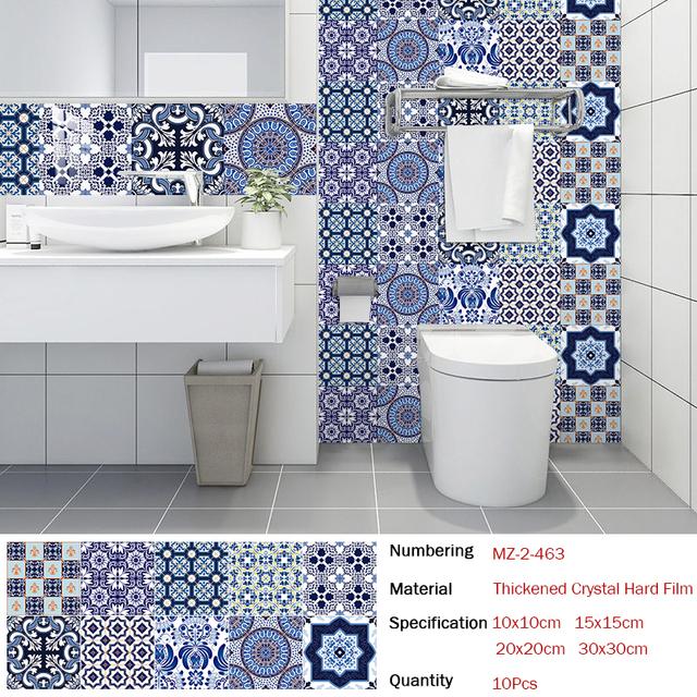 10 шт., наклейка на мраморную плитку с тиснением, кухонный фартук, маслостойкий шкаф, умывальник, пилинг и; Водонепроницаемые художественные обои