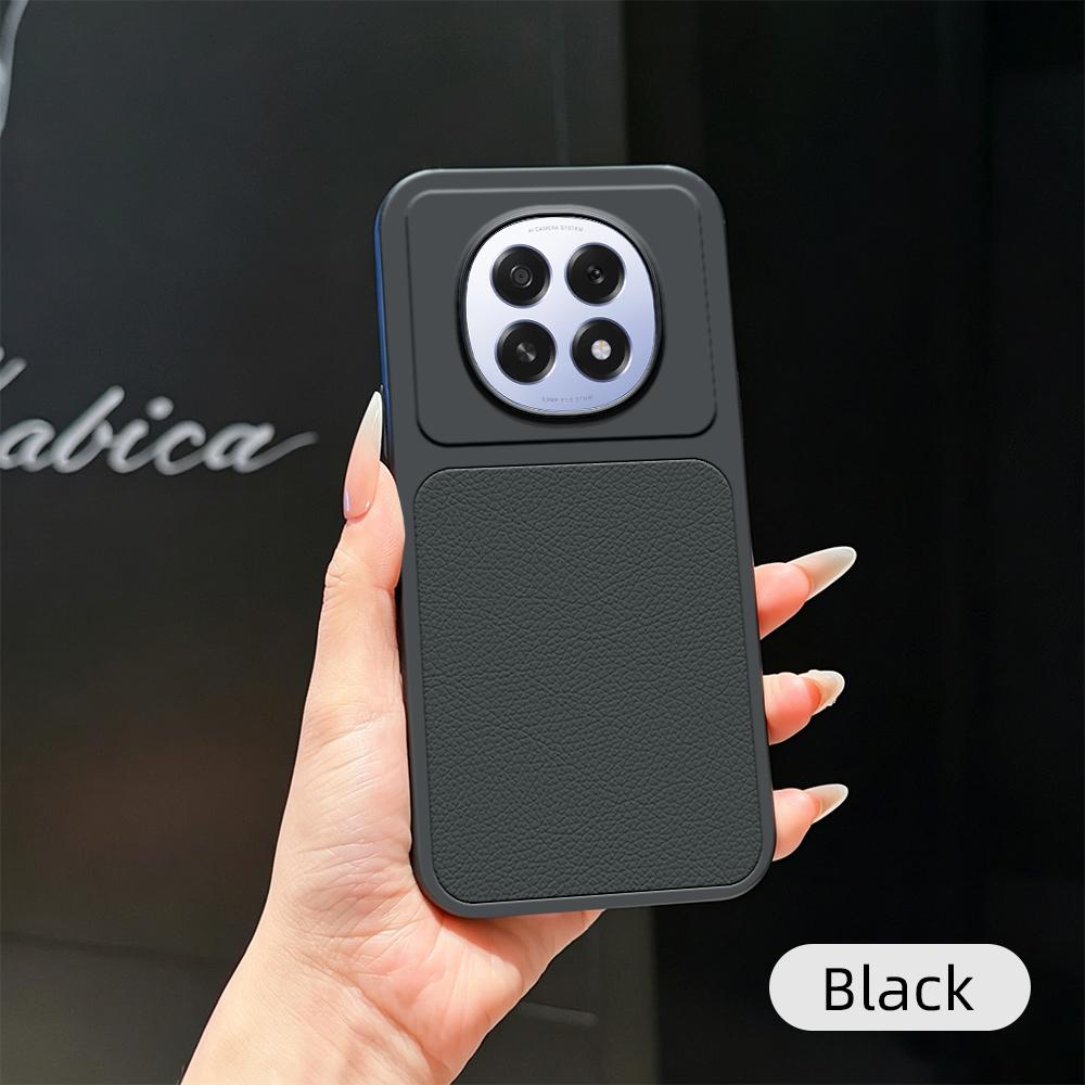 Чехол для Oppo F29 Чехол Oppo f29 Pro Кожаный чехол Oppo f29 Роскошный чехол с защитой камеры Защитная матовая кожаная задняя крышка