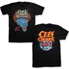 Футболка Ozzy Osbourne Blue Demon Летняя Мужская и Женская Свободная и Дышащая Футболка Топ