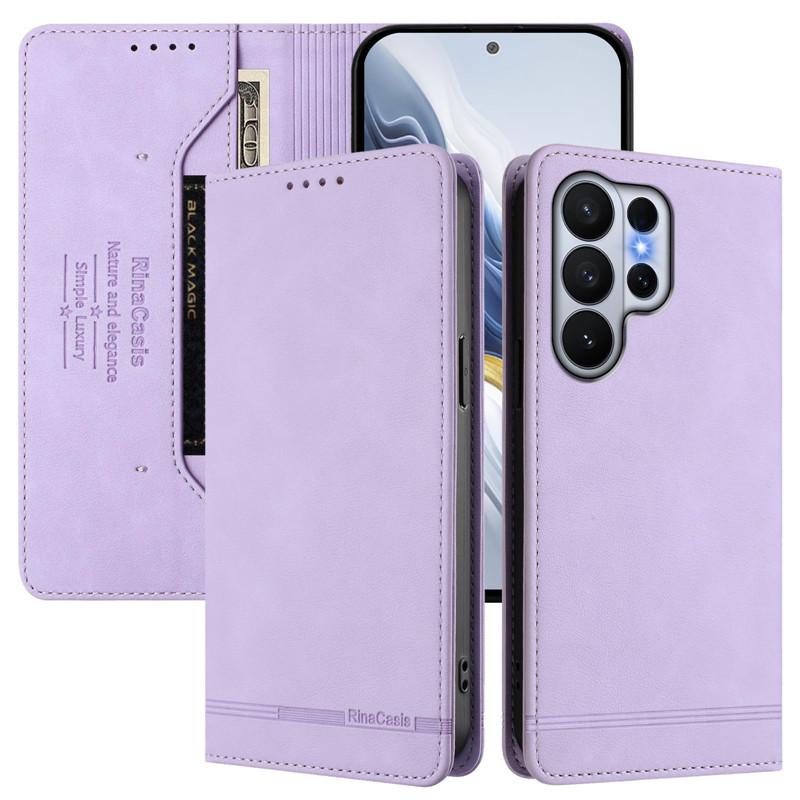 Кожаный Ретро Противоугонный Кошелек Чехол-книжка Для Samsung Galaxy S26 Edge S25 FE S24 Pro S23 Plus S22 Ultra 5G Чехол для телефона Слот для карты