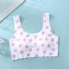 Girls' Bra Tank Top Underwear Sports Shockproof Summer Printed Bra During Development
