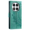 For Xiaomi Redmi Note 14 Pro 4G Stand Case Imprinted Totem PU Leather Wallet Phone Cover
