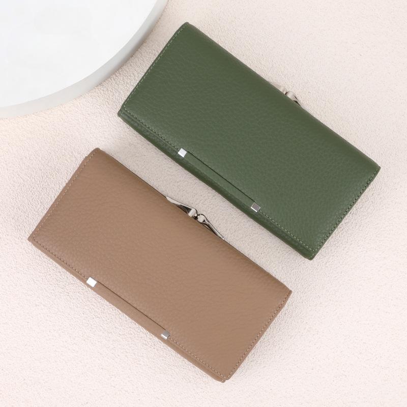 Женский кошелек из искусственной кожи, женский, роскошный, модный, с магнитной кнопкой, большой вместимостью, кошельки для монет, держатели удостоверений личности, ручные сумки