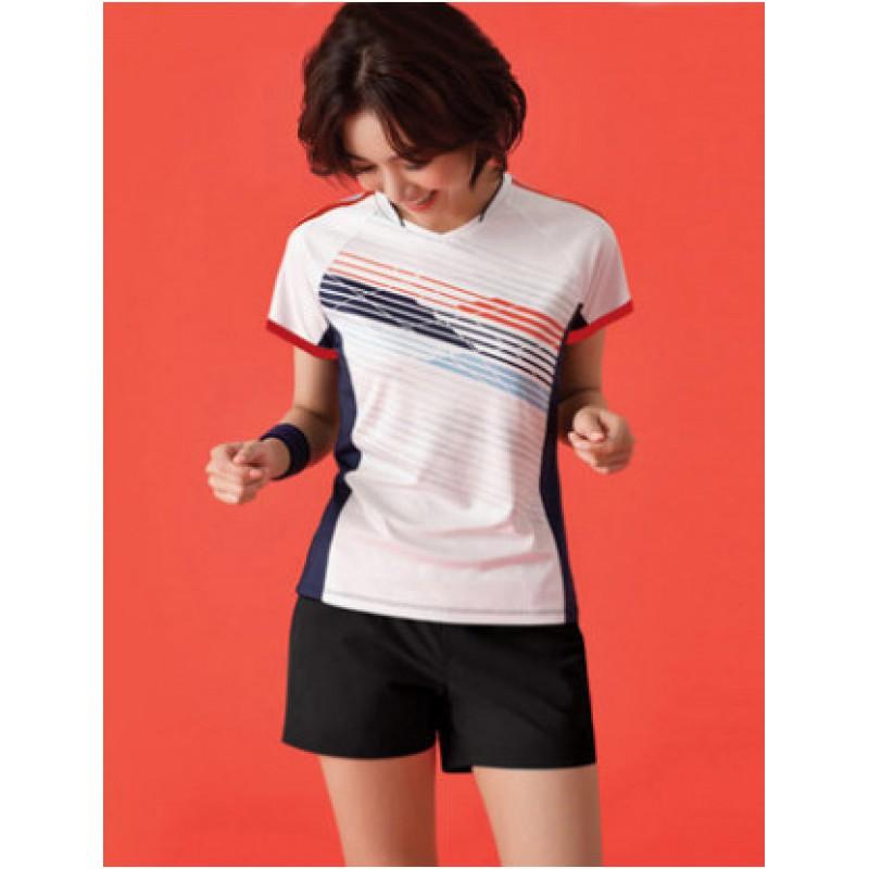 Womens Badminton Set Quick Dry Sportswear Short Sleeve Top Shorts Skirt Athletic Outfit Tennis Pickleball