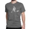Astronaut Space Vacuum Cleaner T Shirts Men Women Cotton Novelty T-Shirt Round Collar Tees Short Sleeve Clothes Plus Size