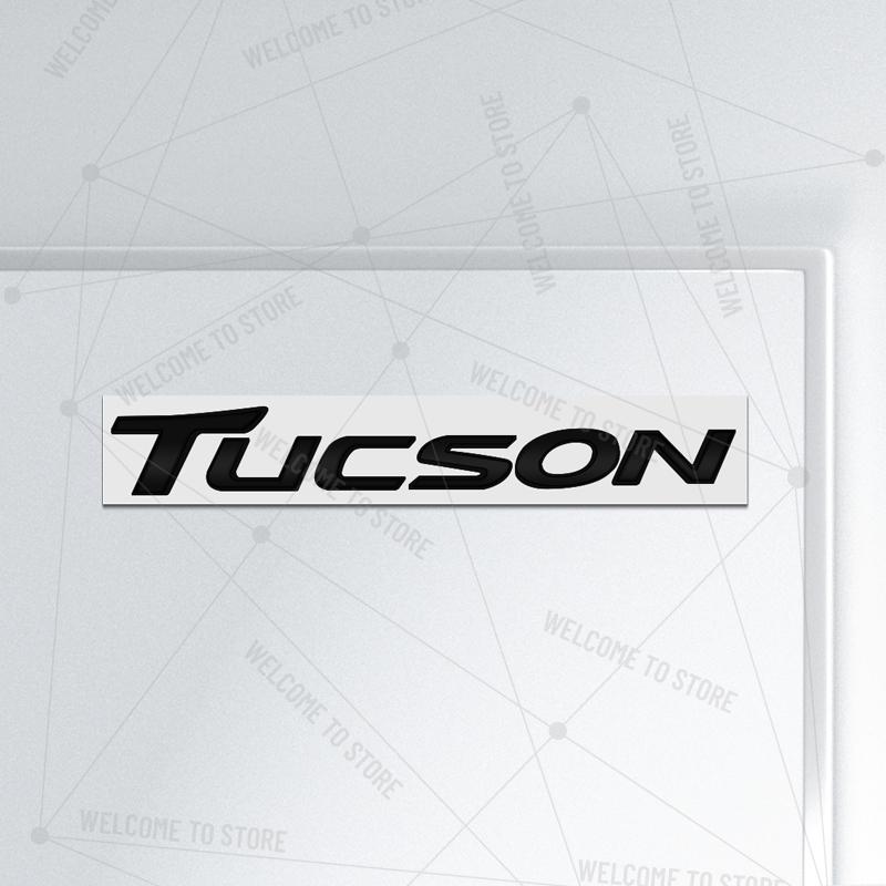 Car Styling For Tucson IX35 4X4 Hybrid N Line Logo Metal 3D Letter Rear Trunk Decals Emblem Badge Decor Accessories
