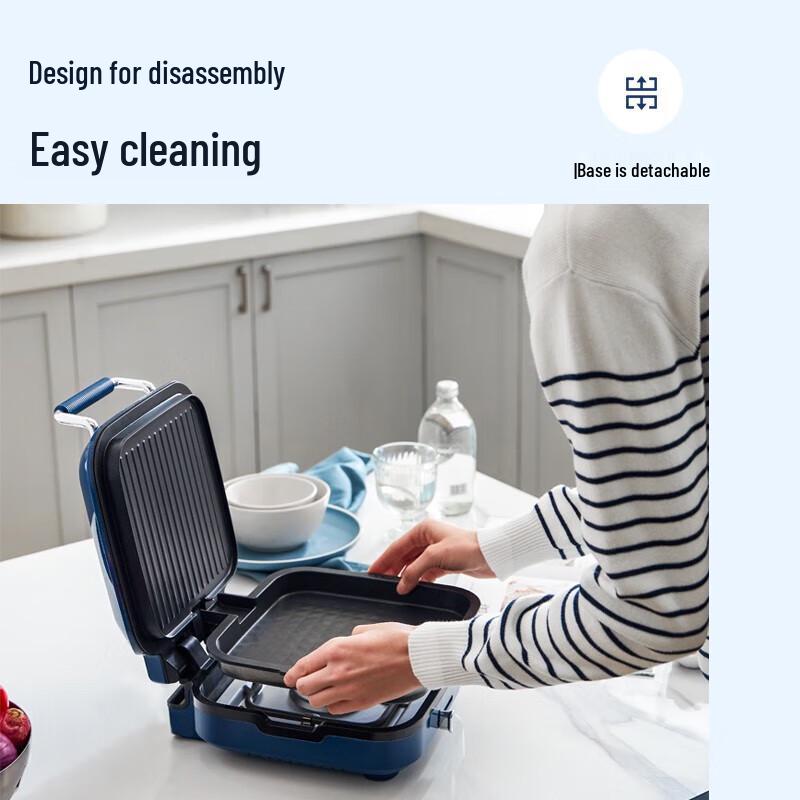 Morphy Richards Electric Pancake Maker and Breakfast Machine CN plug (adapter included)