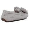 UGG Ansley Bow Plush Flat Shoes Женские туфли светло-серые 1113470-LGRY