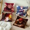 Гаара Н-Наруто Аниме Наволочка Квадратная Подушка Спальня Диван Досуг Комфортная Подушка Автомобиль Гостиная Домашнее Украшение