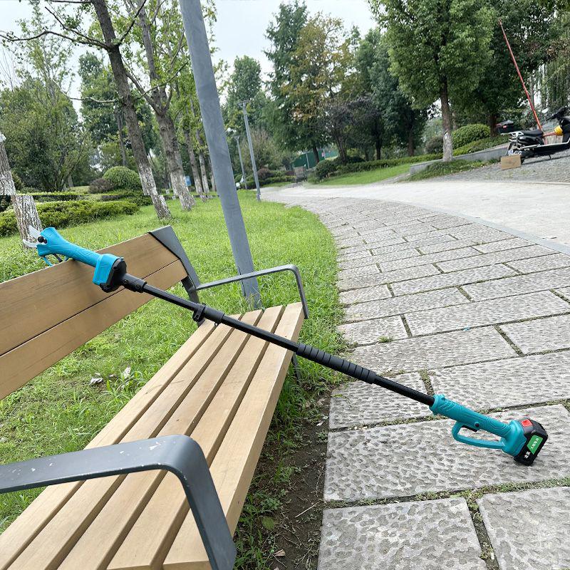 Электрический телескопический сучкорез-пила для высоких веток, для толстых садовых и плодовых деревьев