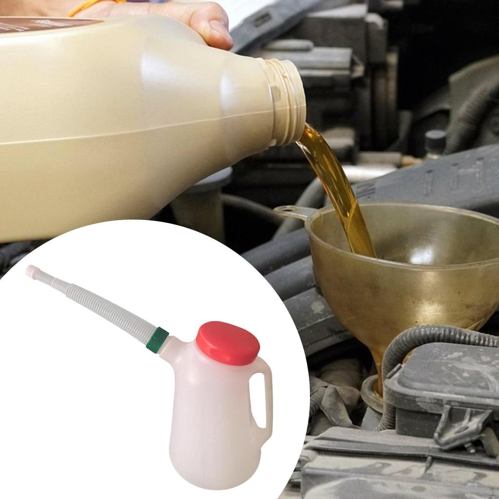 Мерный контейнер для масла с носиком, автомобильный диспенсер для автомобиля