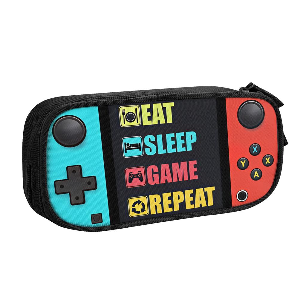 Korean Cartoon GamePad Games Console Pencil Cases for Boys Girls Large Capacity Pen Bag Box School Accessories