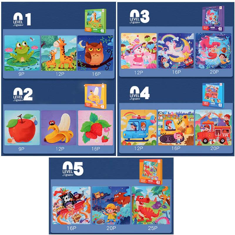 Magnetic Puzzle - Level 4 - Fun Zoo, Princess, Fairy
