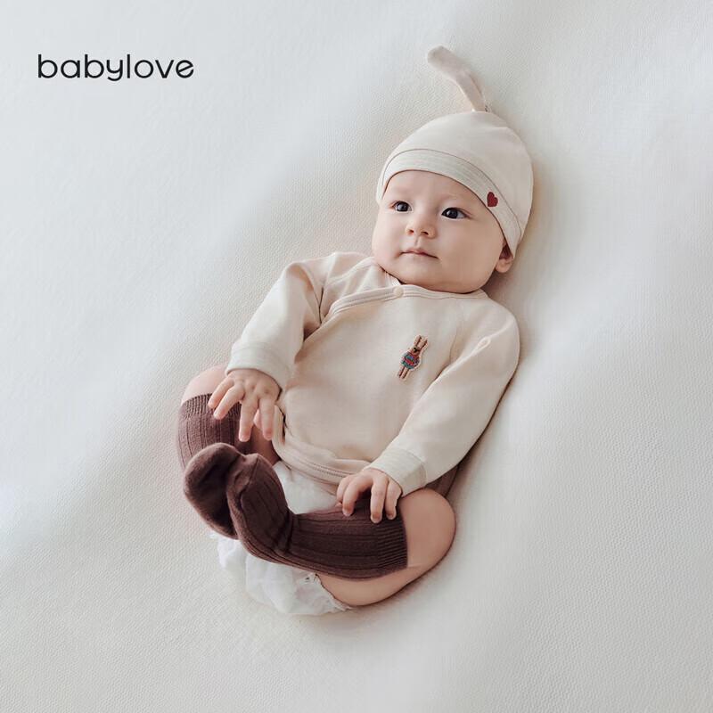 Babylove Топ для новорожденных из чистого хлопка с защитой живота