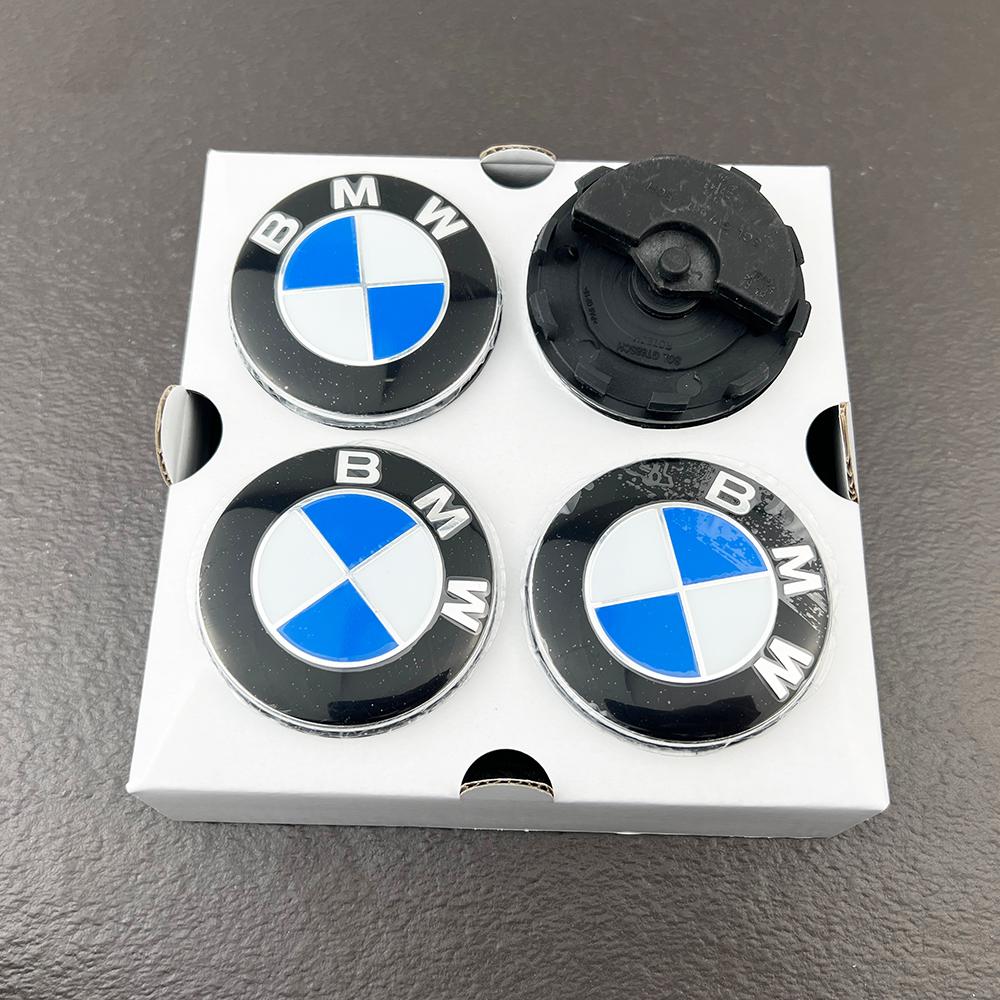 AWROY1 4Pcs 56mm 68mm Floating Wheel Center Caps ABS Hub Logo Covers for BMW E90 E92 F30 F10 X1 X3 X5 X6 M3 M5 M6 Performance Auto Styl