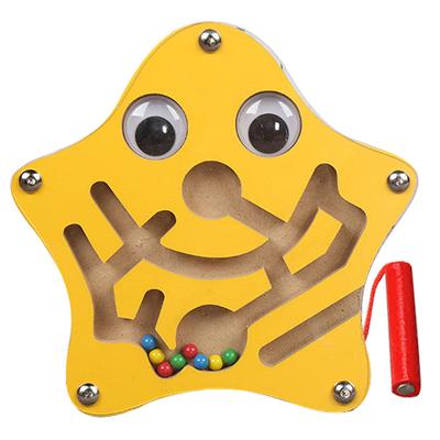 3D Деревянный Лабиринт Игрушка Детская Развивающая Игра-головоломка Головоломка Интеллектуальная Игрушка