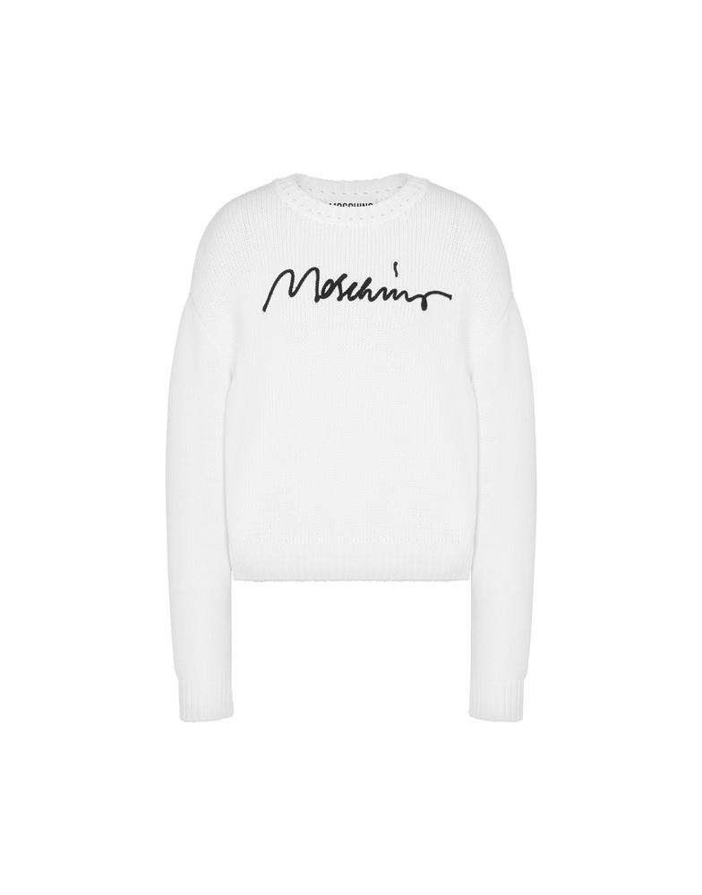 MOSCHINO Logo Essential Knit