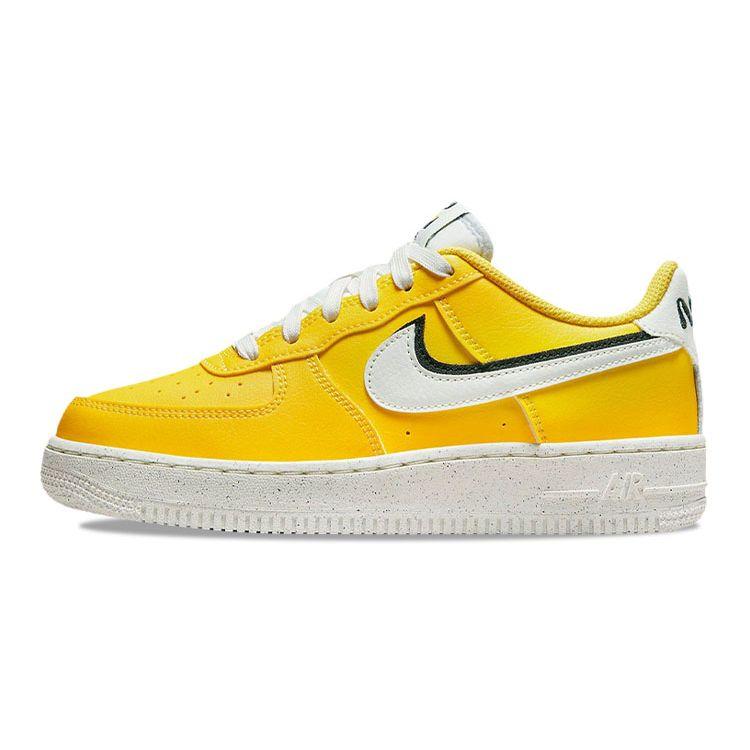 Nike Air Force 1 LV8 GS 82 - Tour Yellow Kids Sneakers Black Sail DQ0359-700