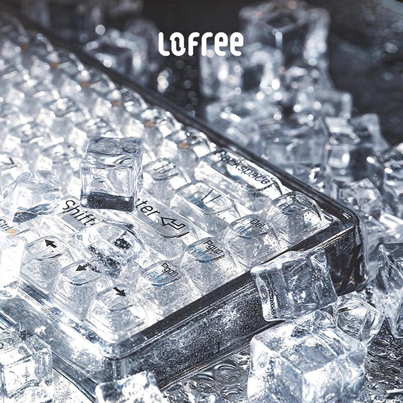 Беспроводная механическая клавиатура Lofree Transparent 1% с двумя режимами