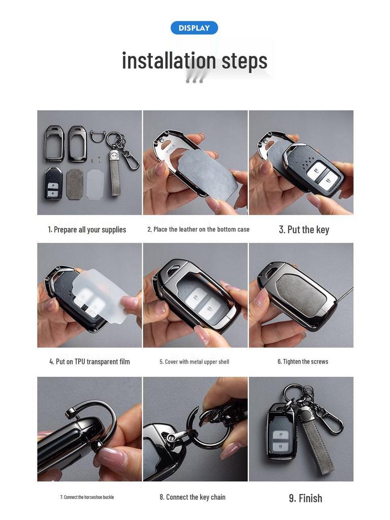 Compatible Key Cover for Toyota Yaris X, Vios FS, Yaris L, and Older Models Remote Controls.