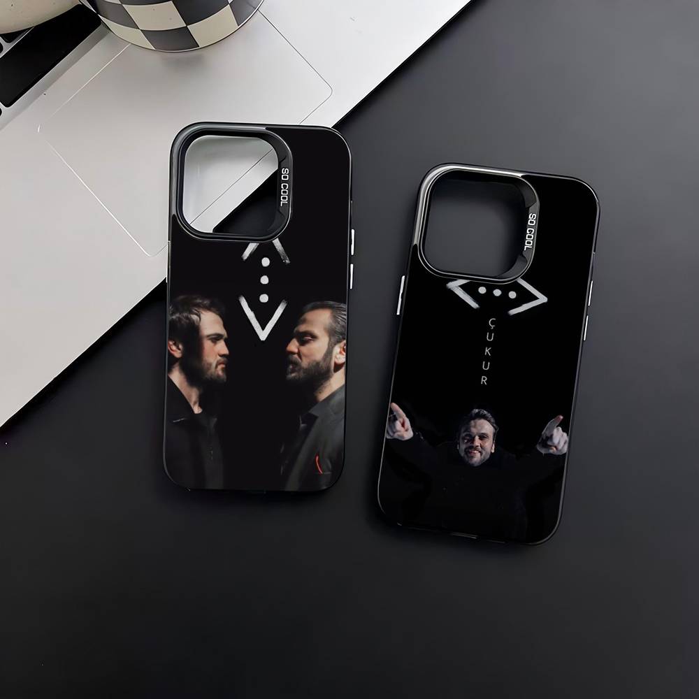 Turkey C-Cukur Show TV Phone Case For IPhone 17 Air 16 15 14 11 12 13 Pro Max Plus X XR XS Colored Silver Hard Cover