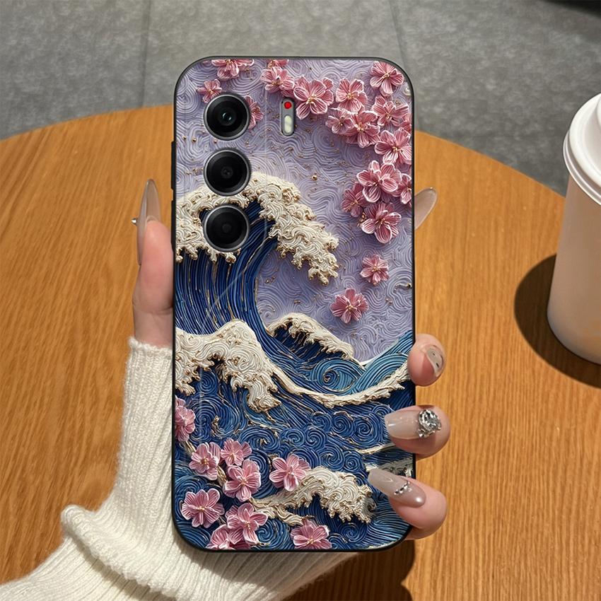 Для Tecno Camon 40 20 19 17 16 15 Pro Premier 18P 16S 17T Чехлы для телефона Матовый силикон Милый бантик Легкие Противоударные чехлы Для Tecno Camon18i Бампер