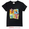Game Super Cat Costume Kids SuperKitties T Shirt Baby Girls Summer Clothes Toddler Boys Cotton Tshirt Children Short Sleeve Tops