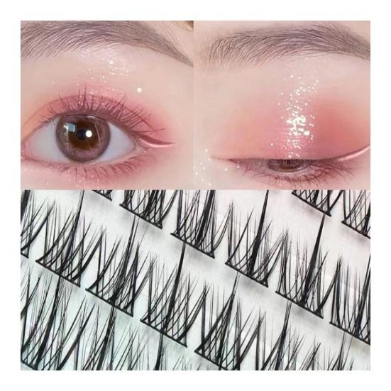 1 набор накладных ресниц, естественный вид, пушистые, многоразовые, женские, индивидуальные, накладные ресницы, инструменты для макияжа на сцене и вечеринке
