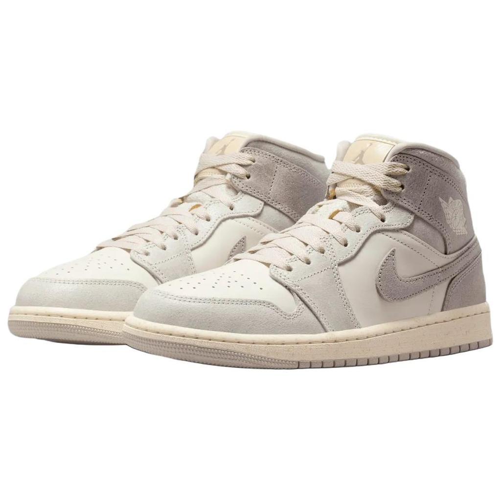 (WMNS) Air Jordan 1 Mid SE 'Light Iron Ore Pale Ivory' Women's IB7010-001