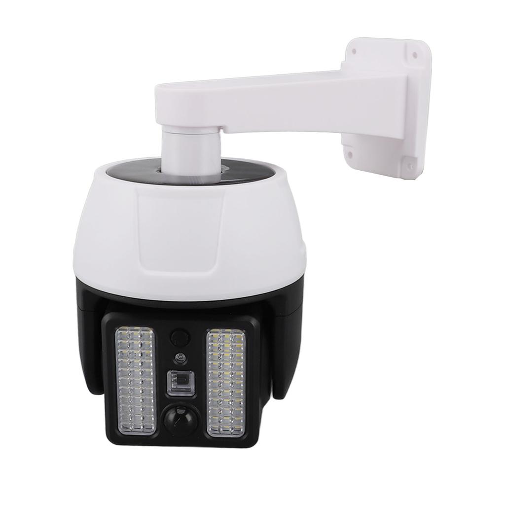 Поддельная камера видеонаблюдения на солнечных батареях с мигающим красным светодиодом. Имитация камеры видеонаблюдения с