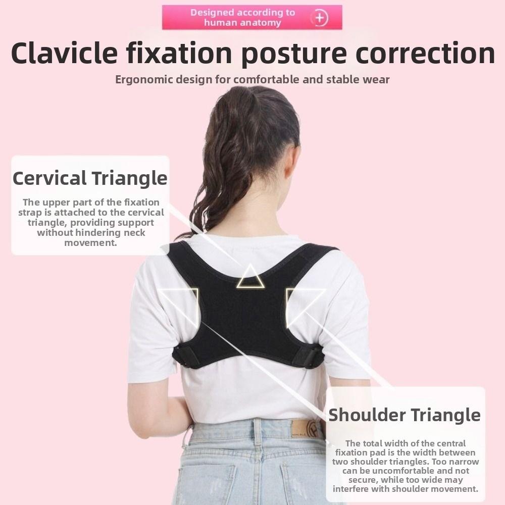 Adjustable Posture Corrector Comfortable Spine Support Brace Back Corrector Belt for Men