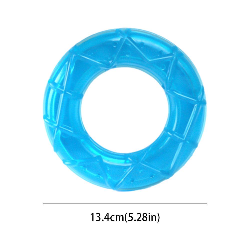 Summer Pet Chew Toy Cooling Summer Teeth Cleaning Dog Chew Circle Fun Ice Cream Design Easy Clean Pet Supplies Frozen