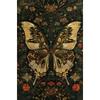 Butterfly Romantic Floral Boho Posters and Prints Canvas Printing Vintage Wall Art Picture for Living Room Home Decor Gifts