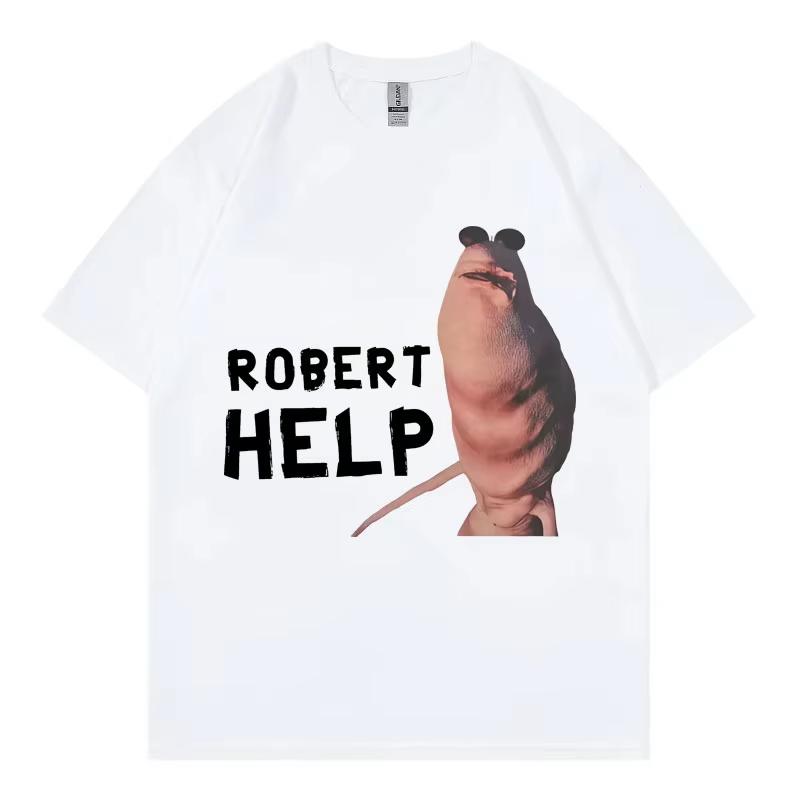 Marcus The Worm Funny Meme T-shirt High Street Summer Fashion Trend Short Sleeve T Shirts Women Casual Oversize T-shirts Tops
