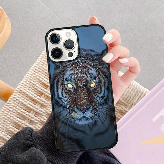 Luxury Tiger Leopard Phone Case For Apple iPhone 17 Air Pro Max Plus Coque For iPhone 17 Air 14 15 16 13 12 Max Cover