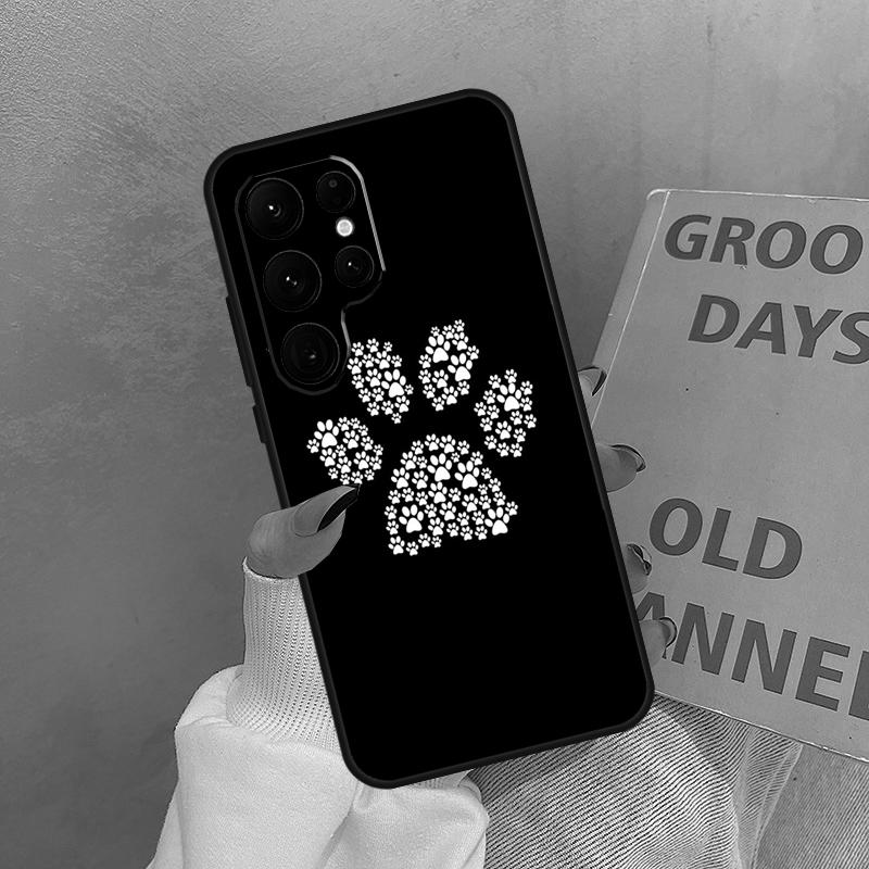 Чехол 'Лапка Собаки' для Samsung Galaxy S21 S22 S23 S24 S25 Ultra S9 S10 S25 Plus S20 FE S25 FE Чехол Coque