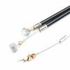 3x Universal Cable Kit Clutch Brake Throttle Wire Set For Motorcycle Restoration