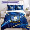 Sheffield Wednesday Football Printed 3 Pieces Bedding Set, Comfortable Skin Friendly Bedroom Duvet Cover Set
