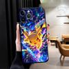 Cute Pikachu Pokemon Phone Case for Apple iPhone 16 13 15 Pro 7 8 12 11 14 17 Pro Max Air XR XS MAX Funda Phone Cover