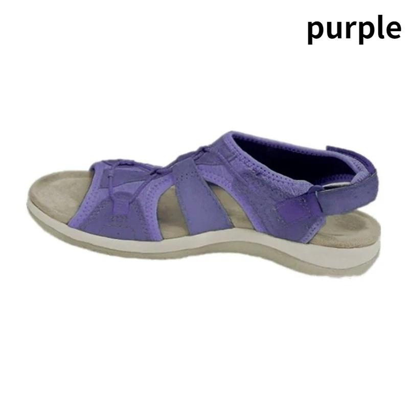 Женские походные сандалии Спортивные сандалии с регулируемыми ремнями на липучке Легкие водонепроницаемые спортивные пляжные сандалии Уличные сандалии