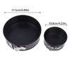 4/7Inch Carbon Steel Round Cake Pan Springform Pans Non-Stick Leakproof Cheesecake Pan With Removable Bottom Kitchen Bakeware