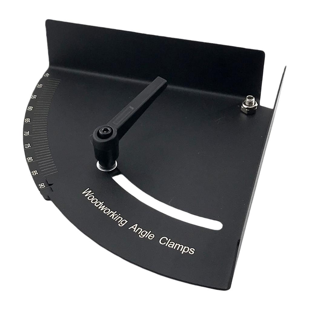 Multifunctional Angle Measuring Tool 45/90/180 Degree Right Angle Clamp for Carpenters & Woodworking Hobbyists